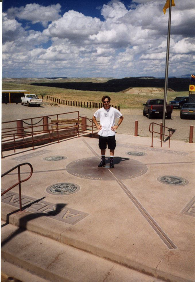 Mike F at the 4 corners